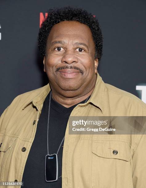 Leslie David Baker arrives at Netflix's "The OA Part II" Premiere at LACMA on March 19, 2019 in Los Angeles, California.