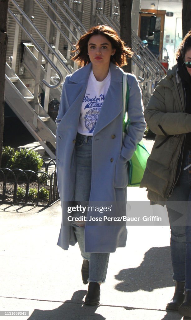 Celebrity Sightings In New York - March 19, 2019