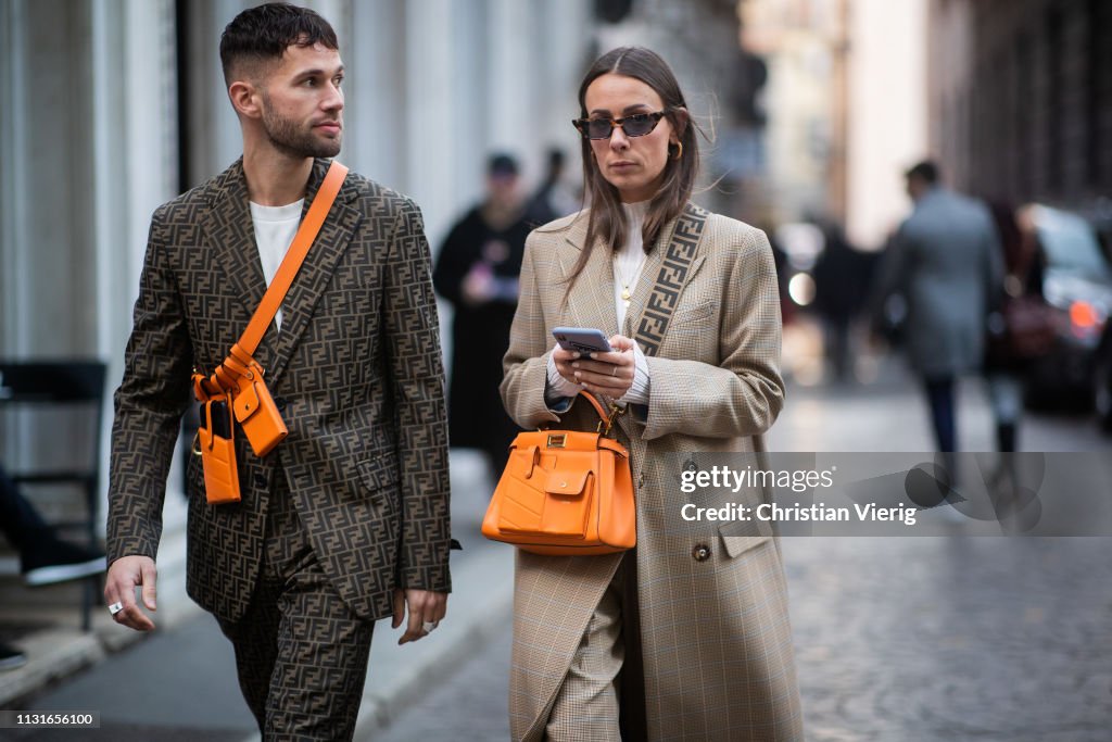 Street Style - Day 2: Milan Fashion Week Autumn/Winter 2019/20
