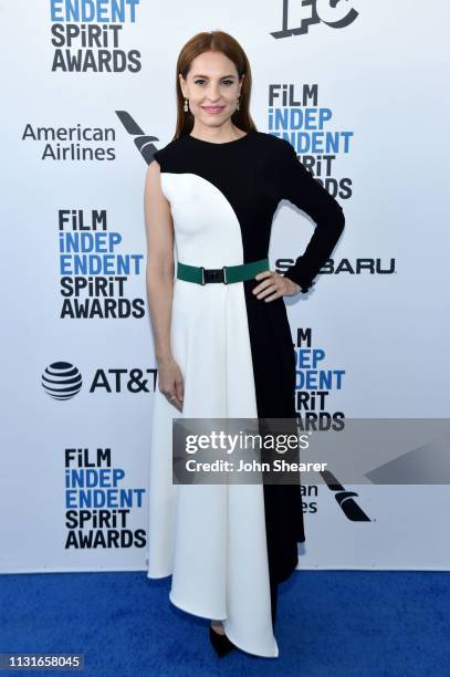 Marina De Tavira attends the 2019 Film Independent Spirit Awards on February 23, 2019 in Santa Monica, California.