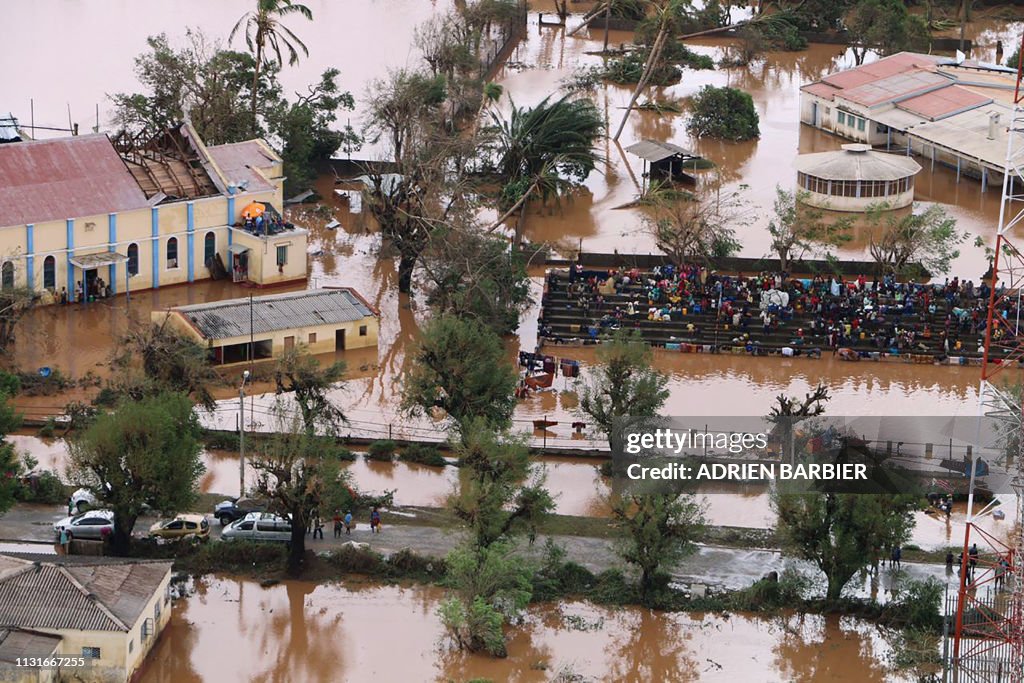 TOPSHOT-MOZAMBIQUE-WEATHER-CYCLONE