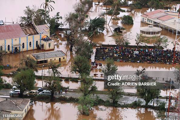 TOPSHOT-MOZAMBIQUE-WEATHER-CYCLONE TOPSHOT-MOZAMBIQUE-WEATHER-CYCLONE