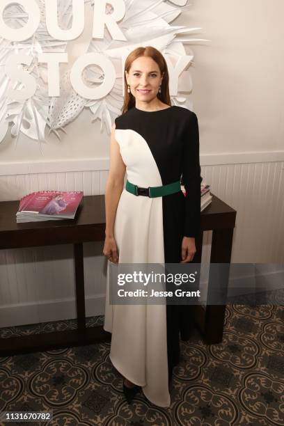 Marina de Tavira attends the DIRECTV Bungalow Presented By AT&T at the 2019 Film Independent Spirit Awards on February 23, 2019 in Santa Monica,...