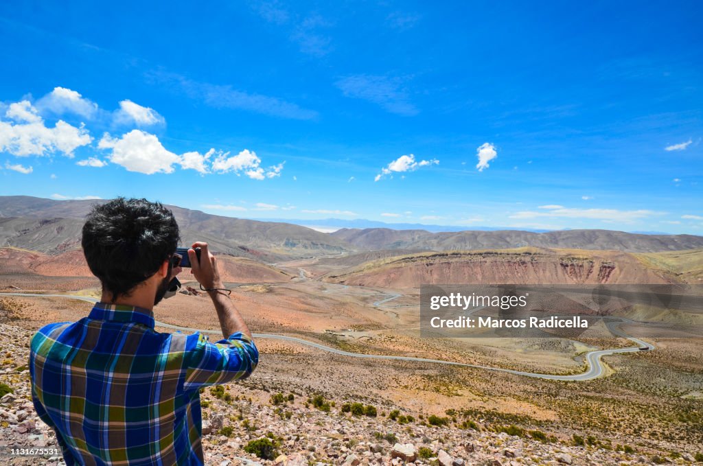 Road to Salinas grandes, Salta Province, Argentina