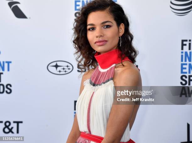Helena Howard attends the 2019 Film Independent Spirit Awards on February 23, 2019 in Santa Monica, California.