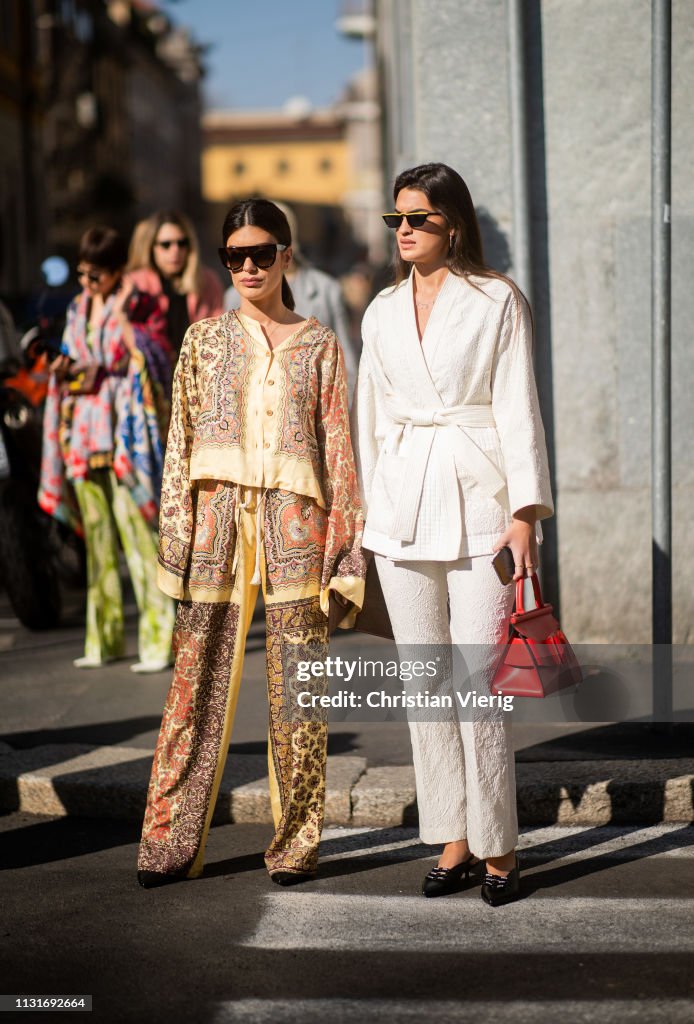 Street Style - Day 3: Milan Fashion Week Autumn/Winter 2019/20