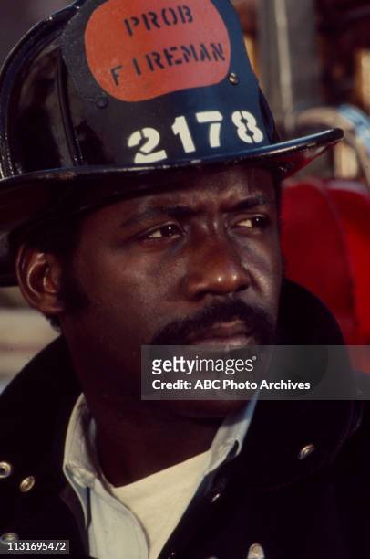 Richard Roundtree appearing in the Walt Disney Television via Getty Images tv movie 'Firehouse'.