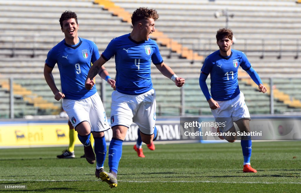 Italy U19 v Belgium U19 - UEFA Elite Round