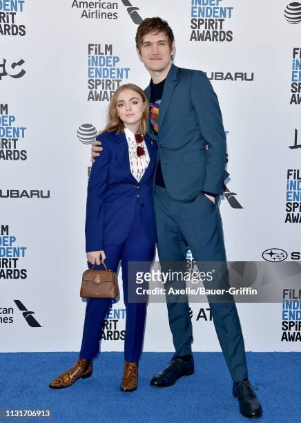 Elsie Fisher and Bo Burnham attend the 2019 Film Independent Spirit Awards on February 23, 2019 in Santa Monica, California.