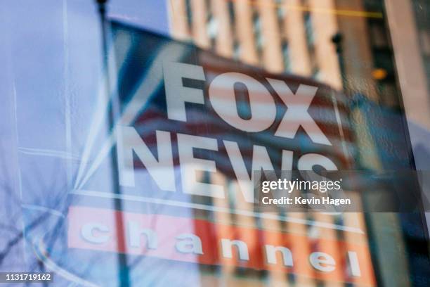 The News Corp. Building on 6th Avenue, home to Fox News, the New York Post and the Wall Street Journal, on March 20, 2019 in New York City, New York....