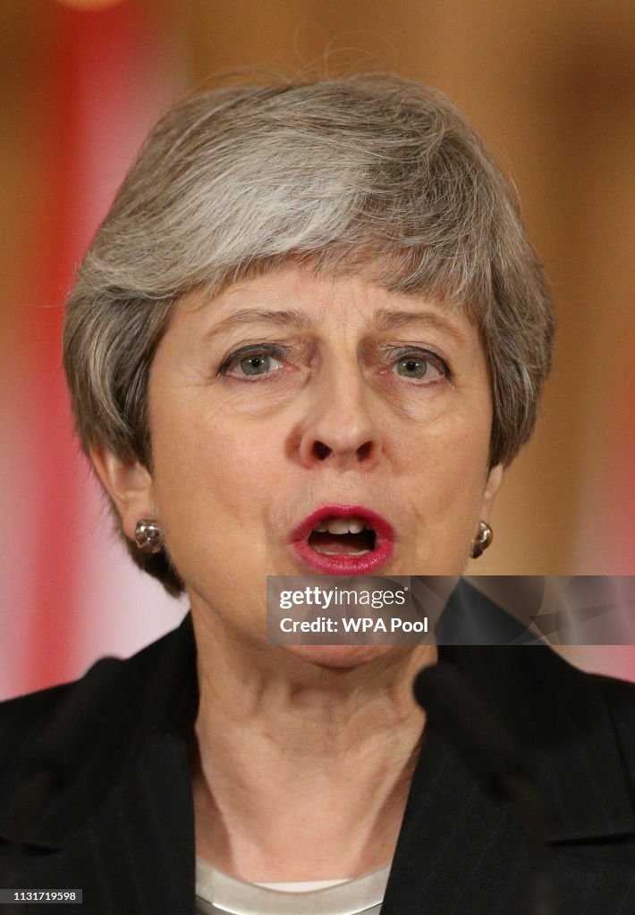 Theresa May Speaks To The Nation After Asking EU For Brexit Extension
