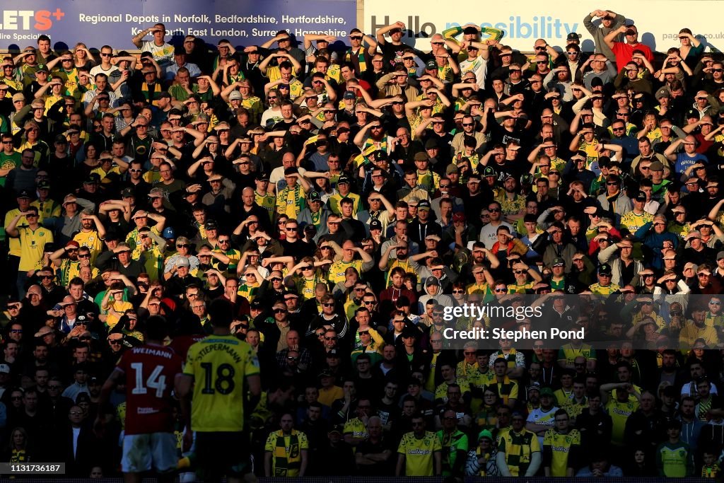 Norwich City v Bristol City - Sky Bet Championship