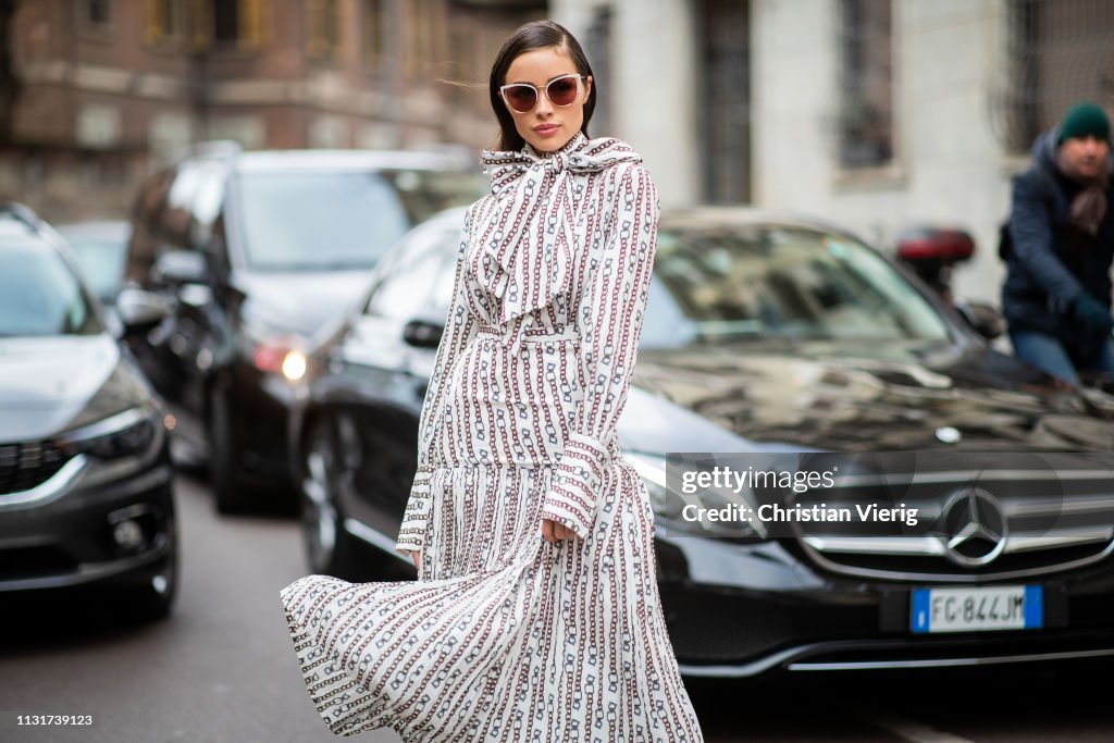 Street Style - Day 4: Milan Fashion Week Autumn/Winter 2019/20