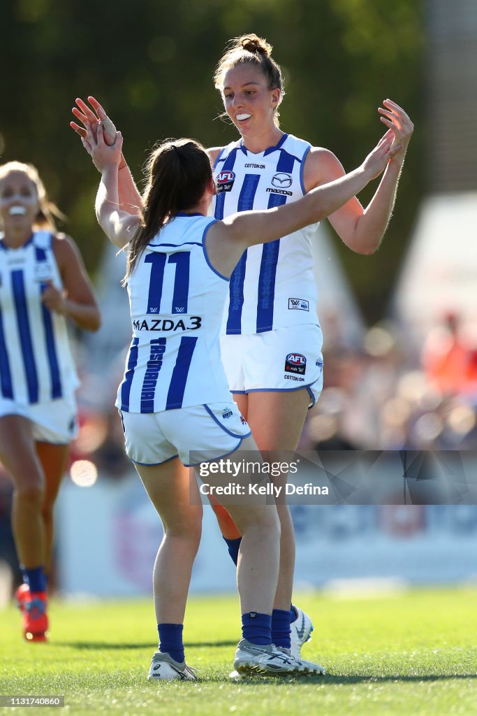 AFLW Rd 4 - Melbourne v North Melbourne