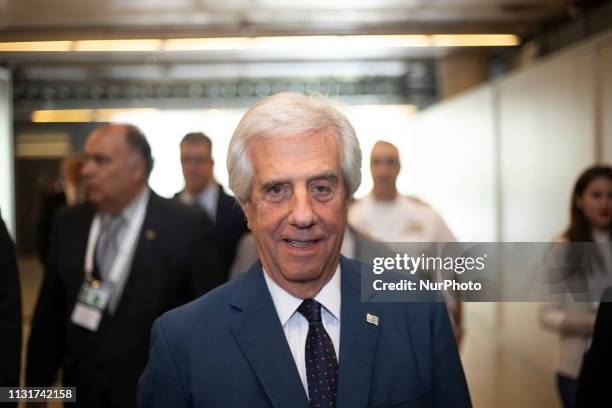 The President of Uruguay, Tabaré Vázquez, during his participation in the Second High-level United Nations Conference on South-South Cooperation in...