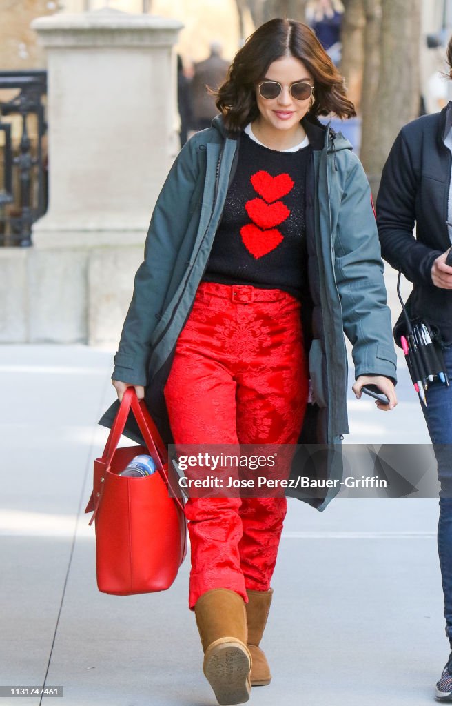 Celebrity Sightings In New York - March 20, 2019
