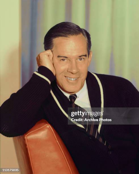 American actor Harry Morgan poses in the 1950's.