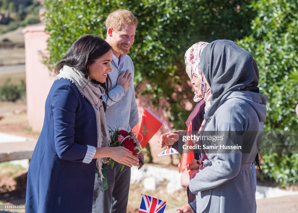 The Duke And Duchess Of Sussex Visit Morocco