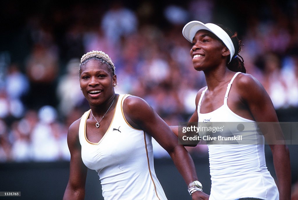 Serena celebrates