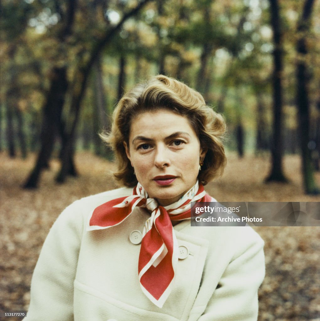 Actress Ingrid Bergman