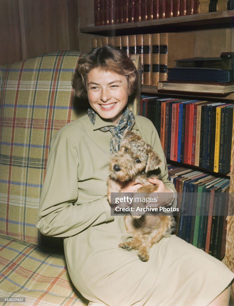 Actress Ingrid Bergman