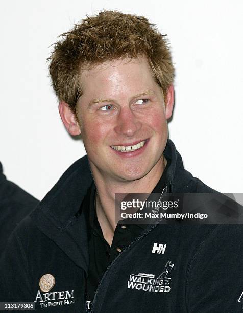 Prince Harry Attends A Welcome Home Reception For Walking With The