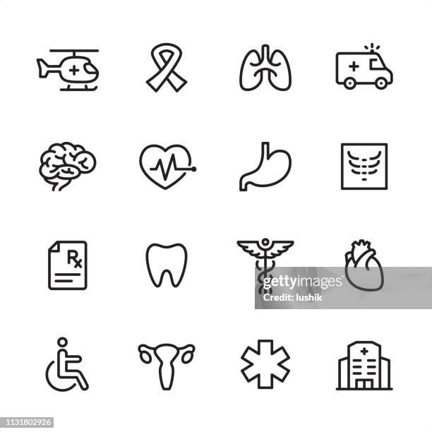 ilustrações, clipart, desenhos animados e ícones de medicina da emergência-jogo do ícone do esboço - disabled accessible boarding sign