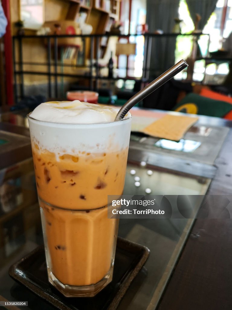 Thai iced tea