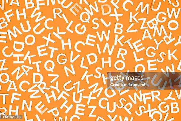 capital letters of the alphabet. the british alphabet letters - abc entertainment stock pictures, royalty-free photos & images