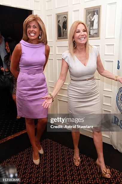 Hosts Hoda Kotb and Kathie Lee Gifford attend An Afternoon Of Wit, Wisdom & Wine at New York Friars Club on April 26, 2011 in New York City.