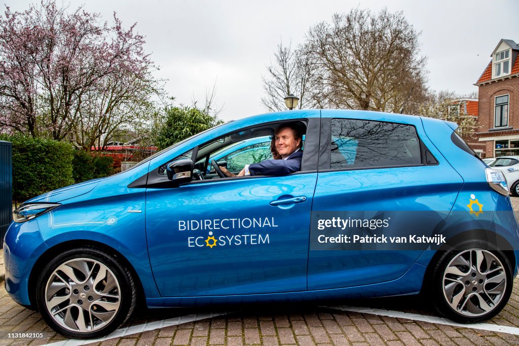 King Willem-Alexander Of The Netherlands Attends The "We Drive Solar" Presentation In Utrecht