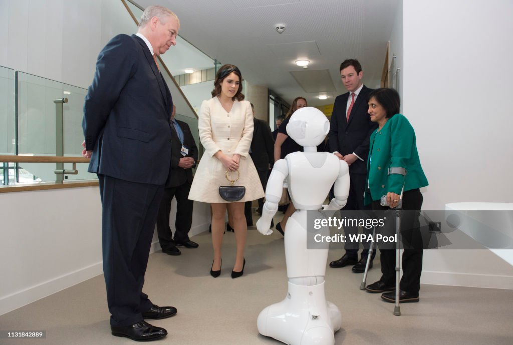 The Duke of York Visits The Royal National Orthopaedic Hospital