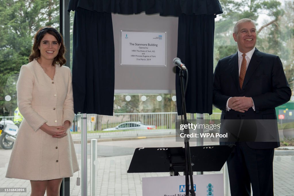The Duke of York Visits The Royal National Orthopaedic Hospital
