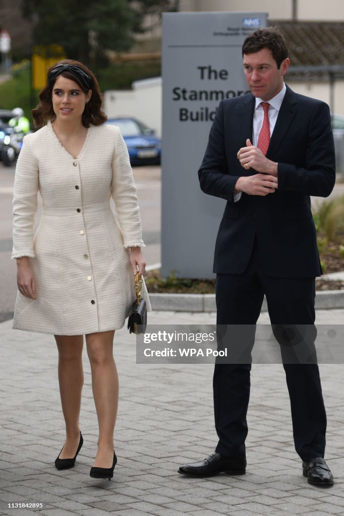 The Duke of York Visits The Royal National Orthopaedic Hospital