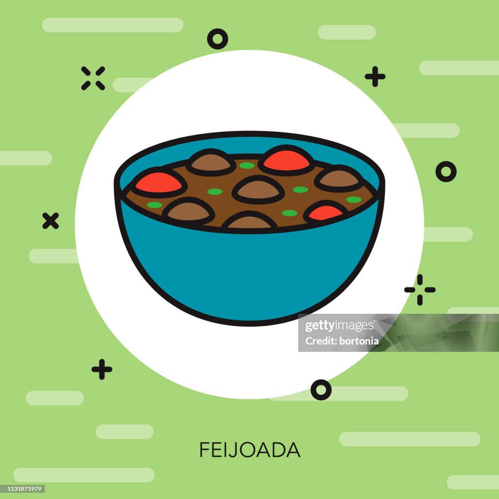 Feijoada Brazil Icon