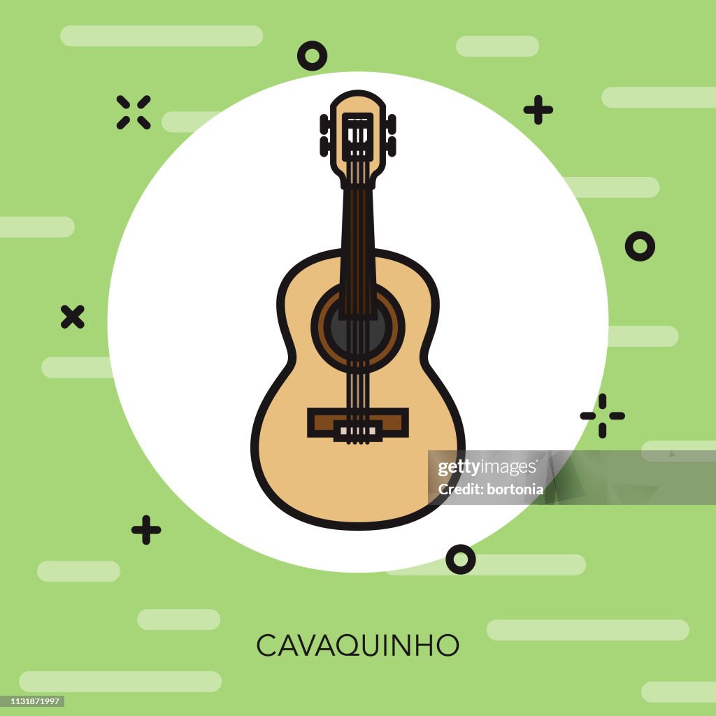 Cavaquinho Brazil Icon
