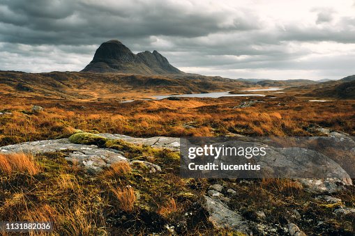 Suilven mountain, Sutherland, Scotland Suilven mountain, Sutherland, Scotland
