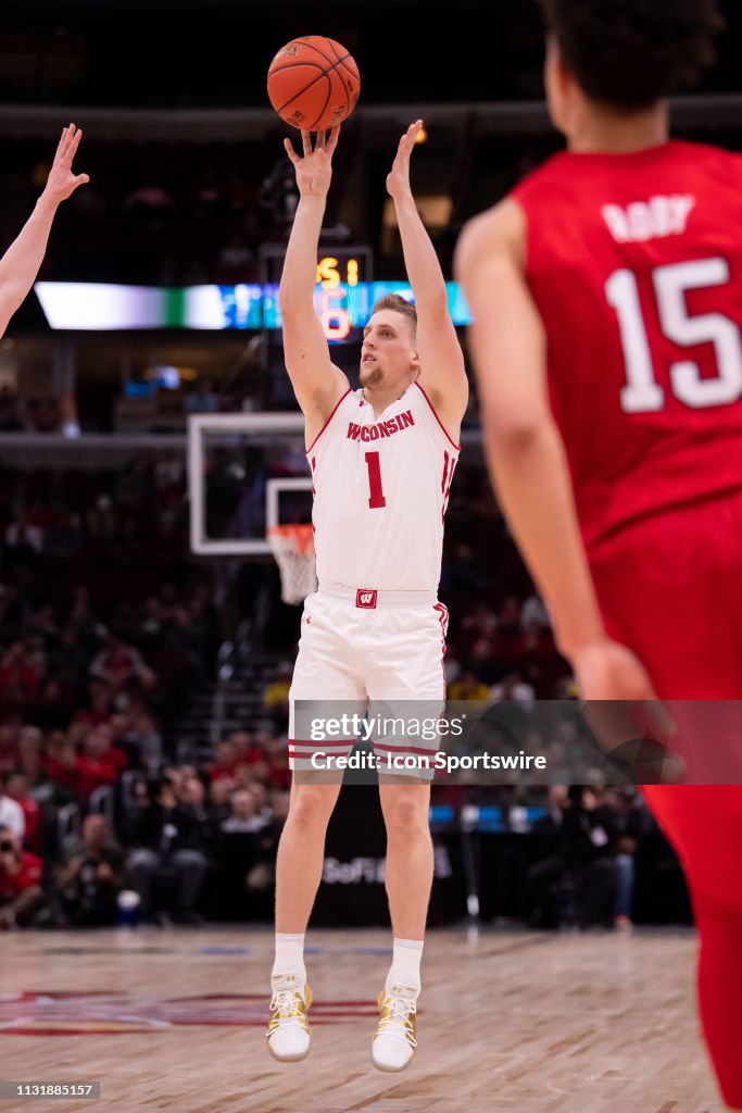 COLLEGE BASKETBALL: MAR 15 Big Ten Conference Tournament - Nebraska v Wisconsin