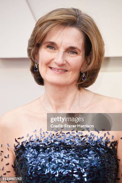 Writer Deborah Davis attends the 91st Annual Academy Awards at Hollywood and Highland on February 24, 2019 in Hollywood, California.