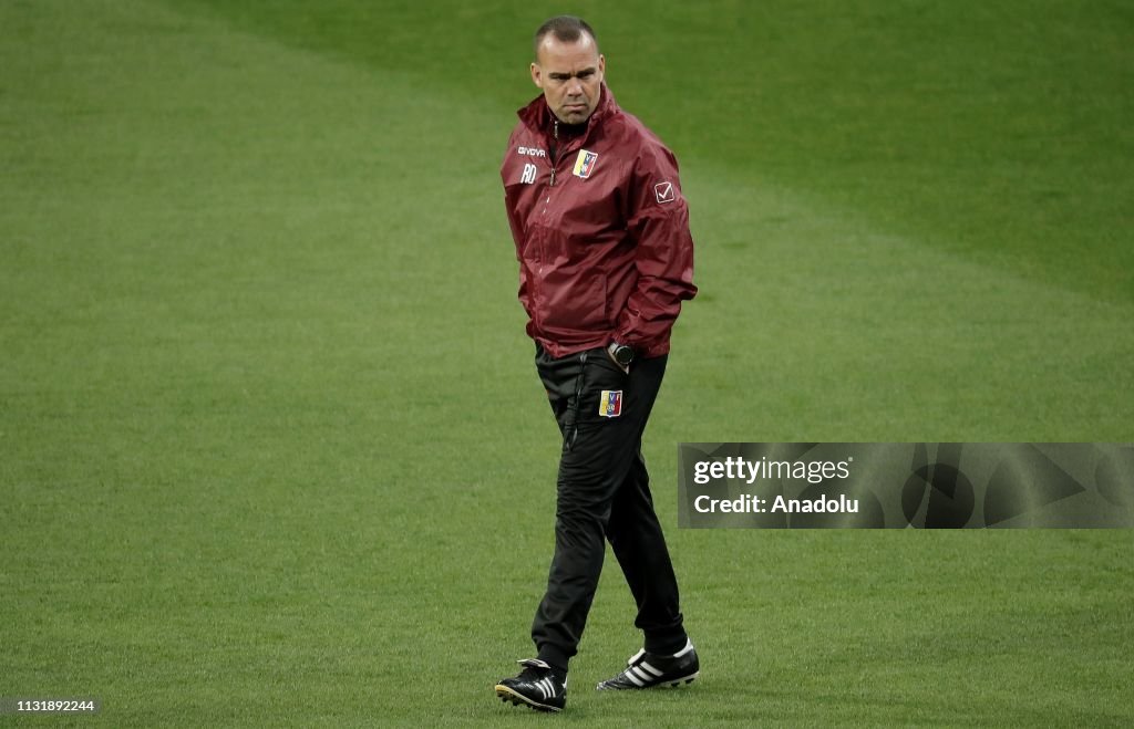 Venezuela National Football Team training session