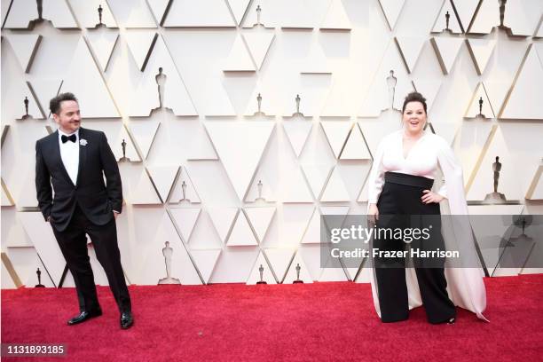 Ben Falcone and Melissa McCarthy attend the 91st Annual Academy Awards at Hollywood and Highland on February 24, 2019 in Hollywood, California.