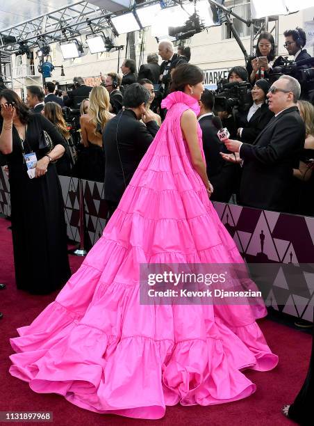 Gemma Chan attends the 91st Annual Academy Awards at Hollywood and Highland on February 24, 2019 in Hollywood, California.