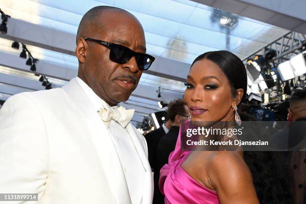 Courtney B. Vance and Angela Bassett attend the 91st Annual Academy Awards at Hollywood and Highland on February 24, 2019 in Hollywood, California.