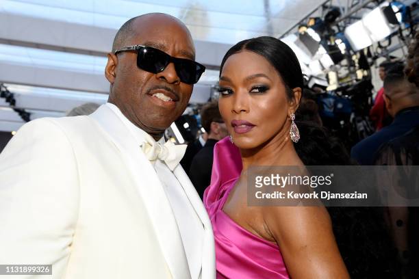 Courtney B. Vance and Angela Bassett attend the 91st Annual Academy Awards at Hollywood and Highland on February 24, 2019 in Hollywood, California.