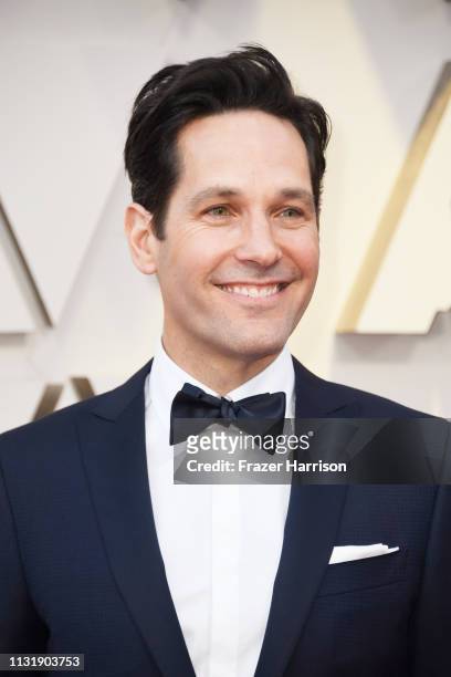 Paul Rudd attends the 91st Annual Academy Awards at Hollywood and Highland on February 24, 2019 in Hollywood, California.