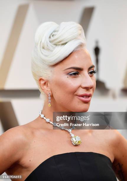 Lady Gaga attends the 91st Annual Academy Awards at Hollywood and Highland on February 24, 2019 in Hollywood, California.