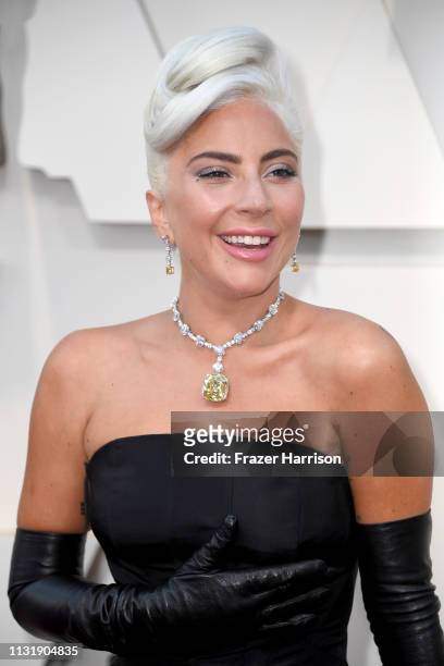 Lady Gaga attends the 91st Annual Academy Awards at Hollywood and Highland on February 24, 2019 in Hollywood, California.
