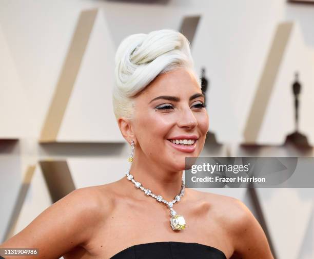 Lady Gaga attends the 91st Annual Academy Awards at Hollywood and Highland on February 24, 2019 in Hollywood, California.