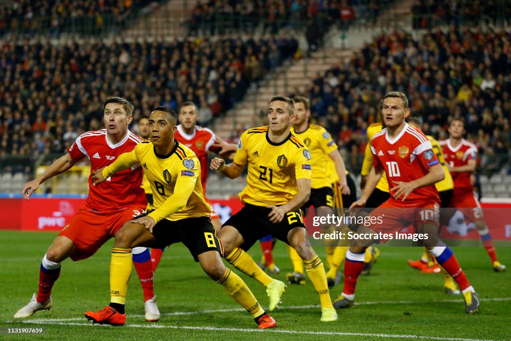 Belgium  v Russia  -EURO Qualifier