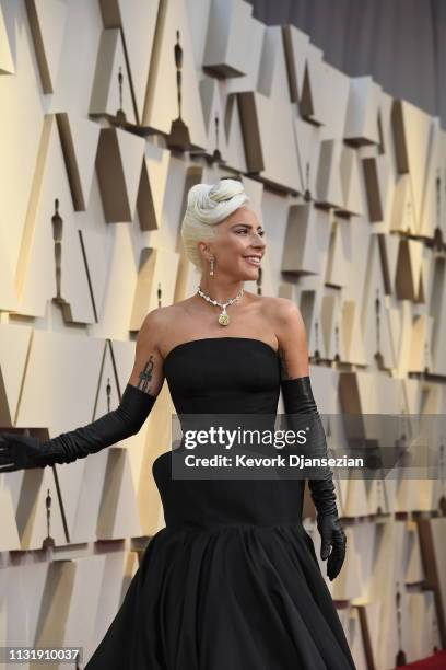 Lady Gaga attends the 91st Annual Academy Awards at Hollywood and Highland on February 24, 2019 in Hollywood, California.